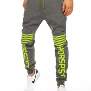 Tmavošedé tepláky v modernom prevedení