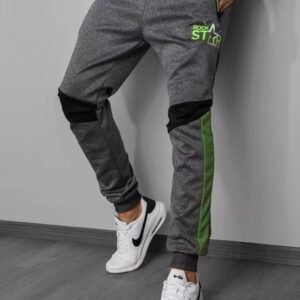 Tmavošedé moderné tepláky Rock Star