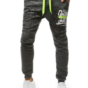 Antracitové tepláky v pohodlnom prevedení