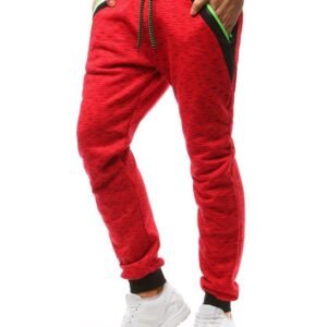 Trendové červené tepláky