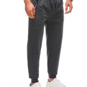 Trendy šedé pánske tepláky P1428