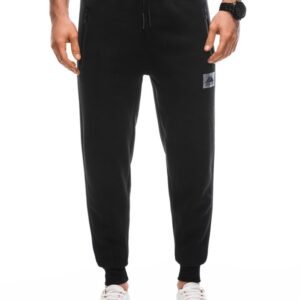 Jedinečné čierne tepláky Athletic P1449