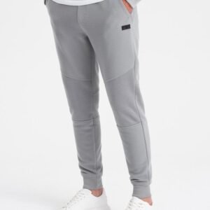 Šedé jedinečné tepláky V5 PASK-0127