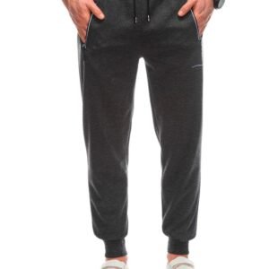 Pánske grafitové tepláky v originálnom prevedení P1434