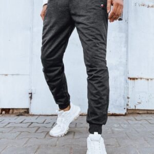 Atraktívne grafitové pánske tepláky