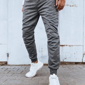 Atraktívne šedé pánske tepláky