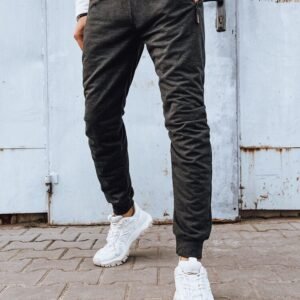 Zaujímavé grafitové pánske tepláky