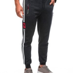 Grafitové originálne tepláky s pásom P1495