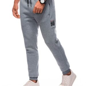 Šedé jedinečné tepláky P1497